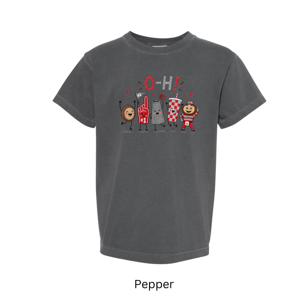 O-H-I-O Characters Tee