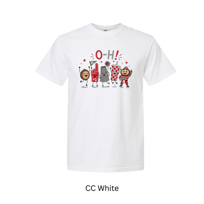 O-H-I-O Characters Tee