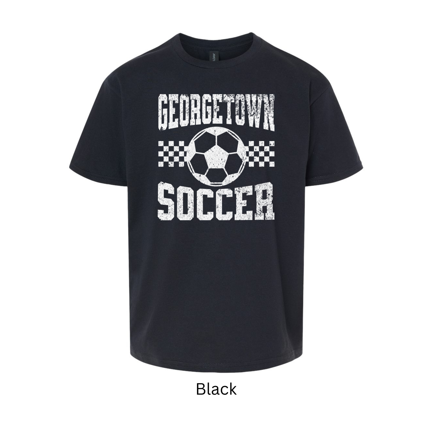 Georgetown Soccer Distressed