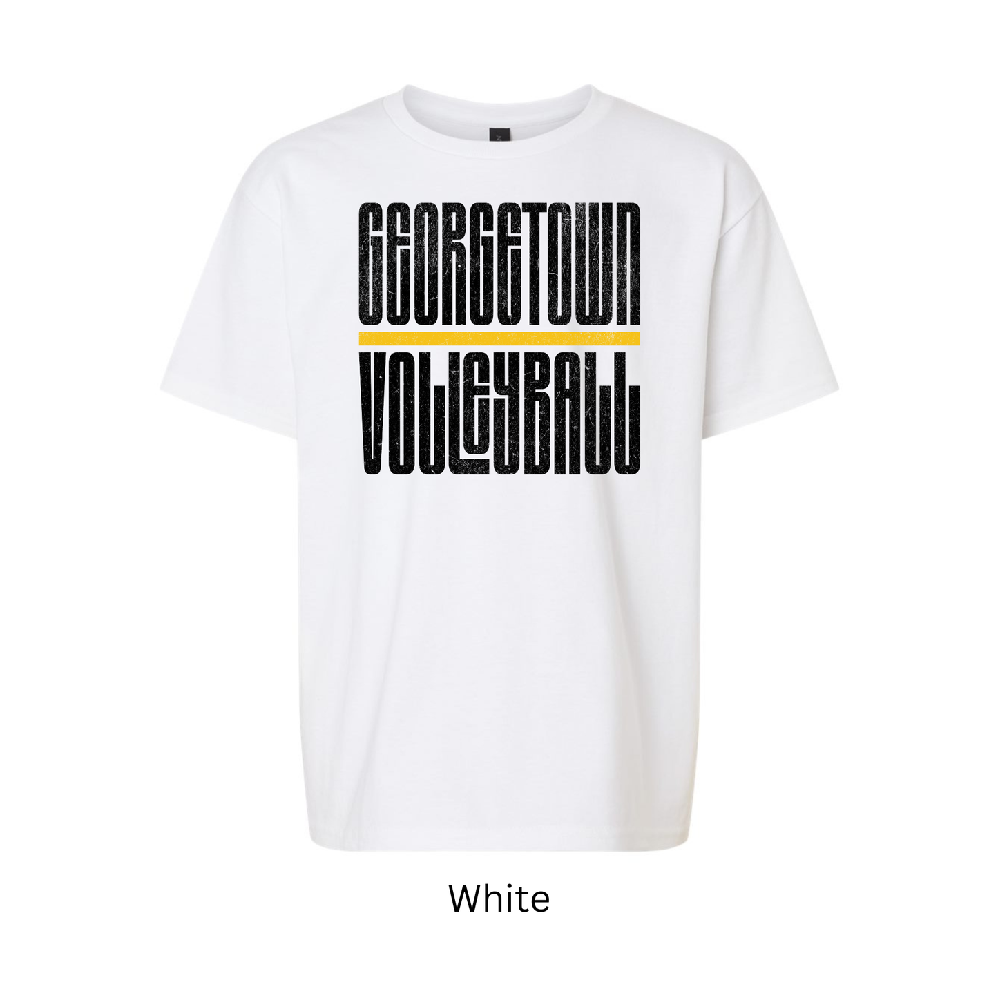 Retro Georgetown Volleyball