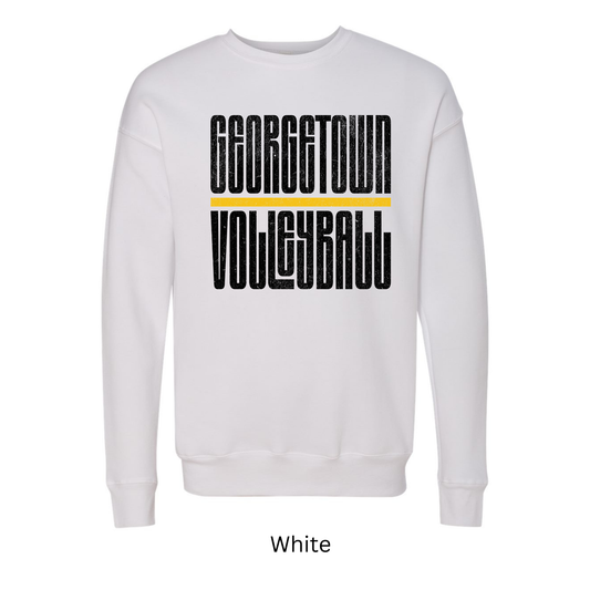 Retro Georgetown Volleyball