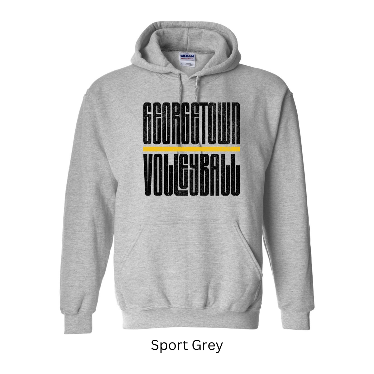 Retro Georgetown Volleyball