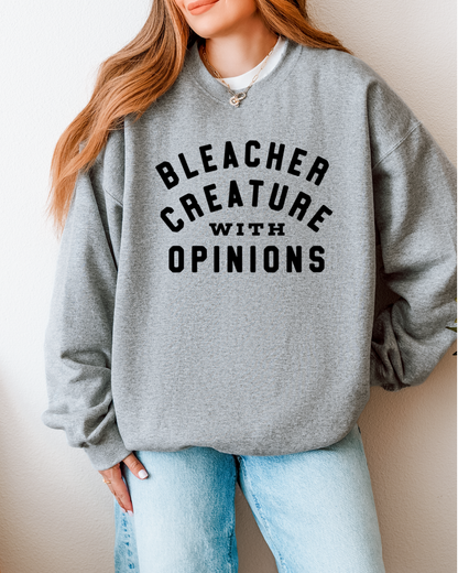 Bleacher Creature with Opinions