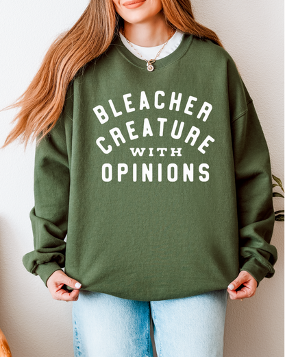 Bleacher Creature with Opinions