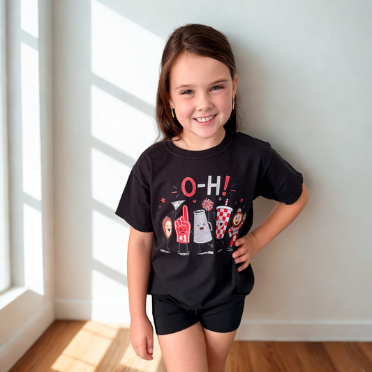 O-H-I-O Characters Tee